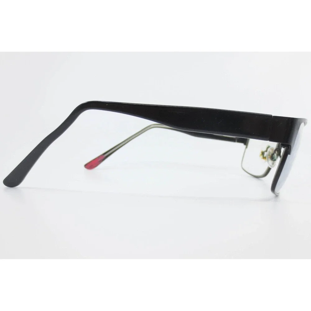 Randy Jackson Signature 1665 Black Rectangular Eyeglass Frames 57-18-145 021